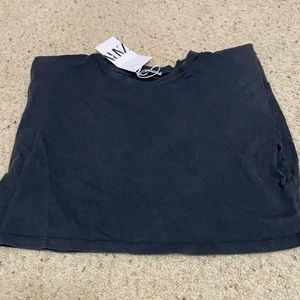 Zara Cropped muscle tank